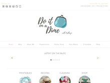 Tablet Screenshot of doitonadimeblog.com